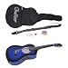 38" Blue Acoustic Guitar With Accessories