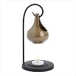Folk Art Porcelain Tear Drop Oil Warmer Candle Holder