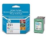 HP 351 - Print cartridge - 1 x colour (cyan, magenta, yellow)