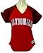 Washington Nationals Womens Crimson Fashion Jersey - L