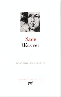 Oeuvres, tome 2 - Marquis de Sade - Babelio