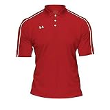 Men's Under Armour Grid Polo Shirt - Red