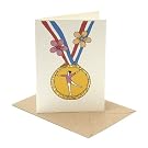 Gymnast Single Greeting Card||RF10F