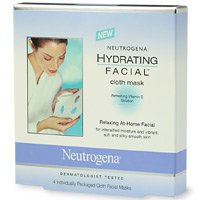 Neutrogena Hydrating Facial Cloth Mask - 4 masks