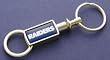 Oakland Raiders Gold Tone Valet Keychain