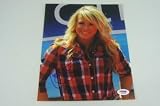 Chelsie Hightower Dancing W/ Star Autographed/Hand Signed 8x10 Photo PSA