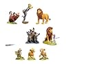 Disney, Deluxe The Lion King Figure Play Set -- 8-Pc. Includes; Simba, Nala, Mufasa with Zazu, Rafiki, Pumbaa, Timon, Scar, and Shenzi with Banzai and EdIMAGE