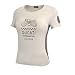 Ducati Ladies Meccanica s/slv T-Shirt Cream