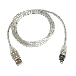 HDE (TM) 4 ft/ 1.2m USB 2.0 to 4-Pin FireWire IEEE 1394 Cable