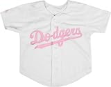 Los Angeles Dodgers Girls Toddler MLB Pink Replica Jersey