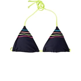 Buy Old Navy Ladies Neon-Piped String Bikinis by Old Navy