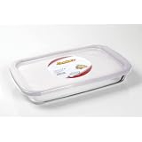 Marinex 2-1 3-Quart Rectangular Bake Dish with Plastic Storage Lid by Marinex