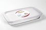 Marinex 2-1/3-Quart Rectangular Bake Dish with Plastic Storage Lid