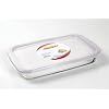 Marinex 2-1/3-Quart Rectangular Bake Dish with Plastic Storage Lid
