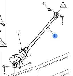 Volvo Truck 20785692 Steering Shaft