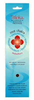 Triloka - Ayurvedic Chakra Incense Root Chakra Muladhara - 10 Stick(s)