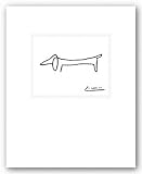 The Dog by Pablo Picasso 9.75x7.75 Art Print Poster