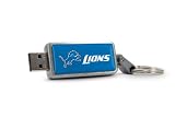 Centon Detroit Lions Edition NFL DataStick Keychain V2 2 GB USB 2.0 Flash Drive