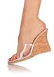 SNAPSHOT-401, 4 Inch Heel, Clr/Clr Sandals