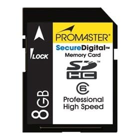 Pro High Speed 153X Secure Digital SDHC Card - 8GB