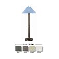 Discounts Patio Living Concepts 47681 Mojito Coffee Bean Catalina 60" 1 Light Floor Lamp in White with