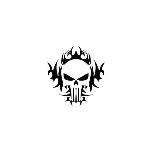 Punisher Skull Tribal
