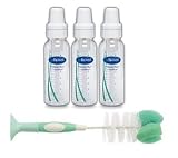 Dr Browns NARROW 8oz bottles 3 pack + Brush