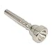 GU GU Silver Nickel-plated Trumpet Mouthpiece 5c