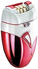 HomeTek USA Gold Tech Epilator Hair Remover, Red and White, 18.6 Ounce