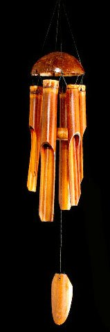 Bamboo Wind chime with Coconut