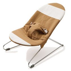 Buy Low Price Cozy Oeuf Baby Lounger – Tan/White BOU1006