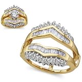 1 ctw. Diamond Wrap in 14K Yellow Gold
