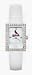 St. Louis Cardinals Ladies Allure White Leather Strap Watch