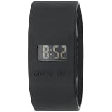 K&BROS Women's 9544-1M LIFETIME Digital Black Silicon Watch