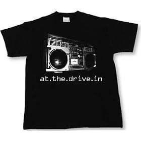 AT THE DRIVE IN - Boombox - Black T-shirt