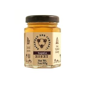 Savannah Bee Company Raw Tupelo Honey - Hexagon Jar