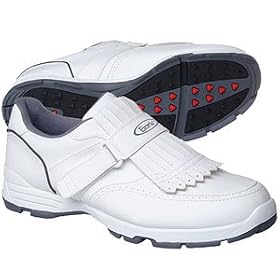 Etonic Mens Lites Velcro Kiltie Golf Shoes by Etonic