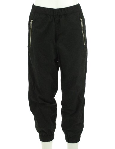 Michael Kors Baggy Cropped Pant Black 12P