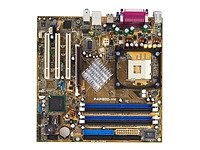 Asus Computer MATX MBD 865G S478 800FSB-ETH SATA 8X 6CH VID AUD  P4P800-VM 