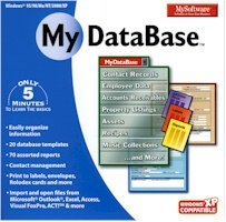 High Quality Mysoftware Database Business Windows 95 98 Me Nt 2000 Xp Cd-Rom Drive Pentium 133 Vga Monitor