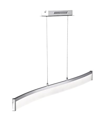 WOFI Lampada A Sospensione LED Louvre Metallo/cromo