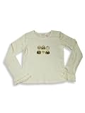 Private Label - Girls Long Sleeved Crewneck Top, Ivory