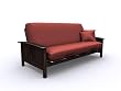Hermosa Full Size Espresso Futon By Elite Furniture