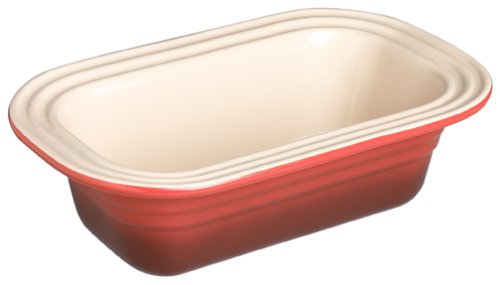 Le Creuset Stoneware Deep-Dish Loaf Pan, Red