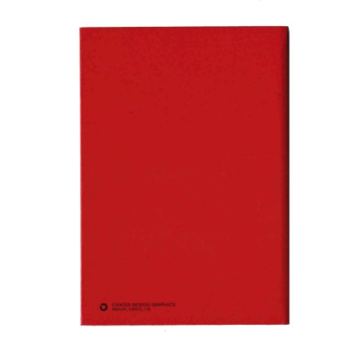 Cover image : Coated/コーテッド B6 週間ホリゾンタルレフト式 REPLAY【赤】<2008年9月から20