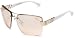 Rocawear Women's R371 Metal Sunglasses,Gold Frame/Light Brown With Flash Lens,one size