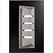 De Majo Outdoor Wall Sconce Finish: Architectural Silver