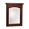Danze DF024211MH 24-Inch Circtangular Knightsbridge Mirror, Mahogany