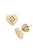 Juicy Couture 'Puff' Earrings & Jewelry Box - Heart Studs