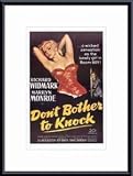 Don't Bother to Knock, Art Poster with Metal Frame, poster size: 11